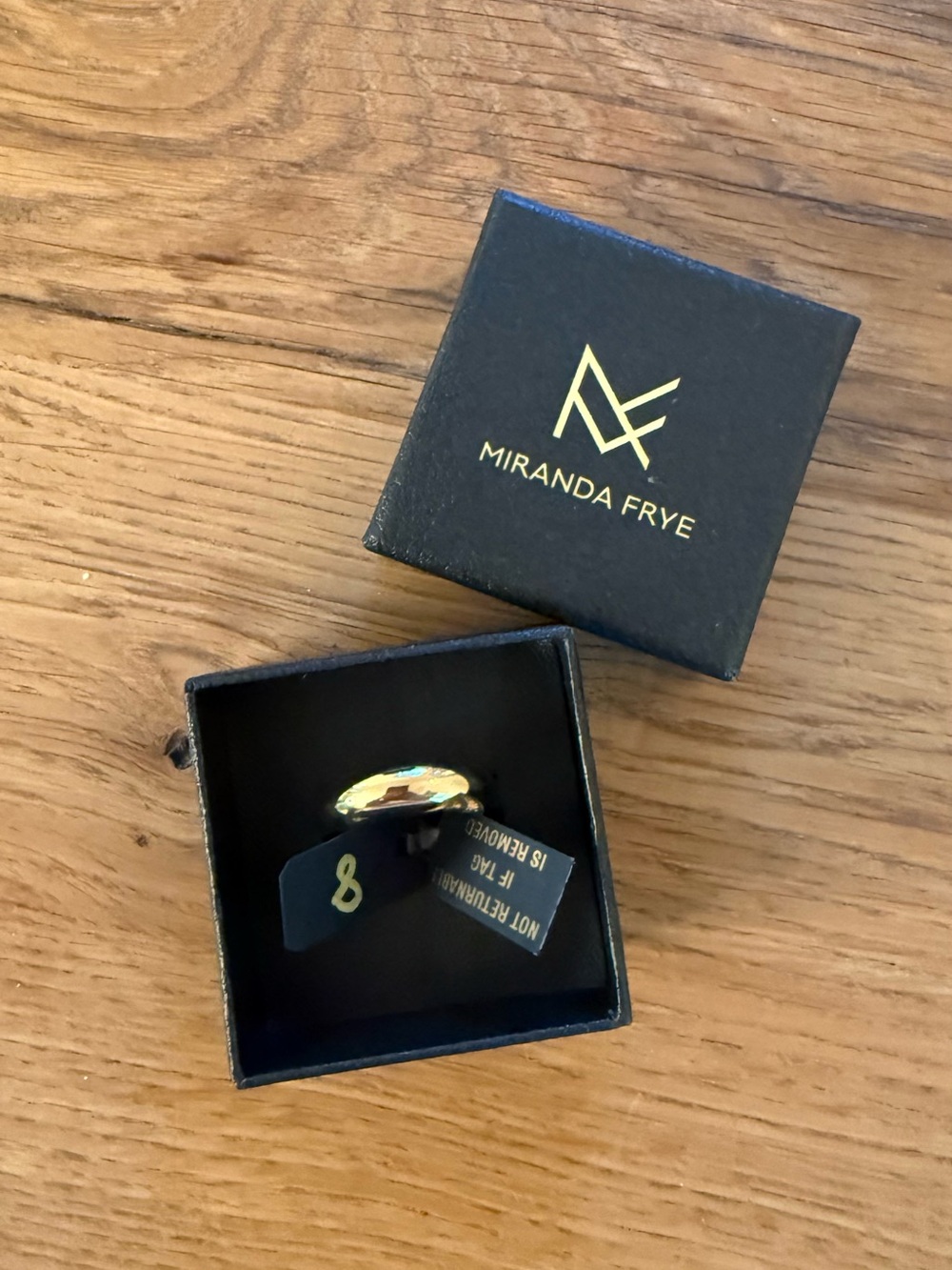 Miranda Frye Gold Dome Ring